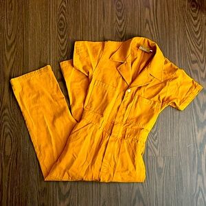 ☀️Big Bud Press Spicy Mustard Short Sleeve Jumpsuit☀️ - SOLD OUT color, Small